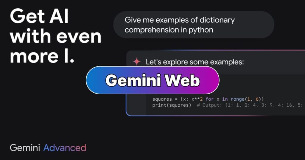 Gemini Web